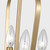 Generation Lighting Kennan Four Light Chandelier in Satin Brass - GLC1264SB