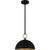 Quoizel Cleo One Light Pendant in Matte Black - CEO1812MBK Quoizel Cleo One Light Pendant in Matte Black - CEO1812MBK