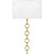 Quoizel Quoizel Wood Two Light Wall Sconce in Brushed Gold - QW6798BRG