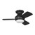 Visual Comfort Fan Ikon 32 Hugger LED 32"Ceiling Fan in Midnight Black - 3IKHR32MBKD Visual Comfort Fan Ikon 32 Hugger LED 32"Ceiling Fan in Midnight Black - 3IKHR32MBKD