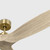 Visual Comfort Fan Collins Smart 70 70"Ceiling Fan in Burnished Brass - 3CLNSM70BBSWWO