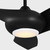 Visual Comfort Fan Topan Smart 60 LED 60"Ceiling Fan in Midnight Black - 3TNSM60MBKD