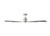 Visual Comfort Fan Launceton 72 72"Ceiling Fan in Brushed Steel - 4LNCR72BS Visual Comfort Fan Launceton 72 72"Ceiling Fan in Brushed Steel - 4LNCR72BS