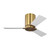 Visual Comfort Fan Rozzen 32 Hugger 32"Ceiling Fan in Burnished Brass - 3RZHR32BBS Visual Comfort Fan Rozzen 32 Hugger 32"Ceiling Fan in Burnished Brass - 3RZHR32BBS