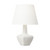 Visual Comfort Studio Diogo One Light Table Lamp in New White - AET1161NWH1