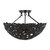 Visual Comfort Studio Kelan Three Light Semi-Flush Mount in Aged Iron - AF1173AI Visual Comfort Studio Kelan Three Light Semi-Flush Mount in Aged Iron - AF1173AI
