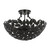 Visual Comfort Studio Kelan Three Light Semi-Flush Mount in Aged Iron - AF1173AI Visual Comfort Studio Kelan Three Light Semi-Flush Mount in Aged Iron - AF1173AI