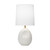Visual Comfort Studio Ulla One Light Table Lamp in Dove Grey Crackle - AET1191DGC1