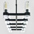 Visual Comfort Studio Geneva Ten Light Chandelier in Aged Iron - CC13810AI