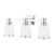 Visual Comfort Studio Alessa Three Light Bath Vanity in Polished Nickel - CV1033PN Visual Comfort Studio Alessa Three Light Bath Vanity in Polished Nickel - CV1033PN