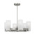 Visual Comfort Studio Rhode Six Light Chandelier in Brushed Steel - DJC1156BS Visual Comfort Studio Rhode Six Light Chandelier in Brushed Steel - DJC1156BS