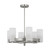 Visual Comfort Studio Rhode Six Light Chandelier in Brushed Steel - DJC1156BS Visual Comfort Studio Rhode Six Light Chandelier in Brushed Steel - DJC1156BS