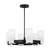 Visual Comfort Studio Rhode Six Light Chandelier in Midnight Black - DJC1156MBK Visual Comfort Studio Rhode Six Light Chandelier in Midnight Black - DJC1156MBK