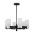 Visual Comfort Studio Rhode Six Light Chandelier in Midnight Black - DJC1156MBK Visual Comfort Studio Rhode Six Light Chandelier in Midnight Black - DJC1156MBK