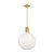 Visual Comfort Studio Colewood One Light Pendant in Satin Brass - DJP1181SB