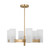 Visual Comfort Studio Rhode Six Light Chandelier in Satin Brass - DJC1156SB Visual Comfort Studio Rhode Six Light Chandelier in Satin Brass - DJC1156SB