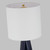 Visual Comfort Studio Moresby One Light Table Lamp in Gloss Navy - DJT1071GNV1