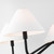 Visual Comfort Studio Eldon Five Light Chandelier in Midnight Black - DJC1205MBK Visual Comfort Studio Eldon Five Light Chandelier in Midnight Black - DJC1205MBK