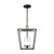 Visual Comfort Studio Viota Three Light Lantern in Aged Iron - EC1353AI
