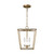 Visual Comfort Studio Viota Three Light Lantern in Casted Gild - EC1353CDG