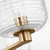 Visual Comfort Studio Lochdale Three Light Chandelier in Satin Brass - DJC1233SB Visual Comfort Studio Lochdale Three Light Chandelier in Satin Brass - DJC1233SB