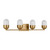 Visual Comfort Studio Foster Four Light Vanity in Satin Brass - DJV1094SB Visual Comfort Studio Foster Four Light Vanity in Satin Brass - DJV1094SB