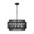 Visual Comfort Studio Elio Four Light Pendant in Aged Iron - EP1394AI Visual Comfort Studio Elio Four Light Pendant in Aged Iron - EP1394AI