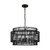Visual Comfort Studio Elio Four Light Pendant in Aged Iron - EP1394AI Visual Comfort Studio Elio Four Light Pendant in Aged Iron - EP1394AI