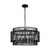 Visual Comfort Studio Elio Four Light Pendant in Aged Iron - EP1394AI Visual Comfort Studio Elio Four Light Pendant in Aged Iron - EP1394AI