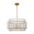 Visual Comfort Studio Elio Four Light Pendant in Burnished Brass - EP1394BBS Visual Comfort Studio Elio Four Light Pendant in Burnished Brass - EP1394BBS