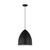 Visual Comfort Studio Huron One Light Pendant in Midnight Black - DJP1151MBK Visual Comfort Studio Huron One Light Pendant in Midnight Black - DJP1151MBK