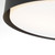 Visual Comfort Studio Dartmore Two Light Flush Mount in Midnight Black - DJF1042MBK