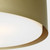 Visual Comfort Studio Dartmore Three Light Flush Mount in Satin Brass - DJF1063SB