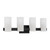 Visual Comfort Studio Rhode Four Light Vanity in Midnight Black - DJV1104MBK Visual Comfort Studio Rhode Four Light Vanity in Midnight Black - DJV1104MBK