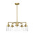 Visual Comfort Studio Anders Five Light Chandelier in Satin Brass - GLC1175SB Visual Comfort Studio Anders Five Light Chandelier in Satin Brass - GLC1175SB