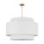Visual Comfort Studio Sawyer Four Light Pendant in Burnished Brass - KSP1184BBS Visual Comfort Studio Sawyer Four Light Pendant in Burnished Brass - KSP1184BBS