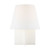 Visual Comfort Studio Blocco One Light Table Lamp in Soft Linen - KT1431SLN