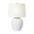 Visual Comfort Studio Lilian One Light Table Lamp in New White - LT1211NWH