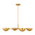 Visual Comfort Studio Balleroy Four Light Chandelier in Burnished Brass - LXC1134BBS Visual Comfort Studio Balleroy Four Light Chandelier in Burnished Brass - LXC1134BBS