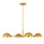 Visual Comfort Studio Balleroy Four Light Chandelier in Burnished Brass - LXC1134BBS Visual Comfort Studio Balleroy Four Light Chandelier in Burnished Brass - LXC1134BBS