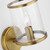 Visual Comfort Studio Reynolds One Light Vanity in Time Worn Brass - LV1081TWB Visual Comfort Studio Reynolds One Light Vanity in Time Worn Brass - LV1081TWB