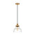 Visual Comfort Studio Baskin One Light Pendant in Satin Brass - P1348SB Visual Comfort Studio Baskin One Light Pendant in Satin Brass - P1348SB
