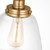 Visual Comfort Studio Baskin One Light Pendant in Satin Brass - P1349SB Visual Comfort Studio Baskin One Light Pendant in Satin Brass - P1349SB