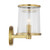 Visual Comfort Studio Reynolds Two Light Vanity in Time Worn Brass - LV1082TWB Visual Comfort Studio Reynolds Two Light Vanity in Time Worn Brass - LV1082TWB