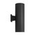 Visual Comfort Studio Outdoor Cylinders Two Light Wall Lantern in Textured Black - SLO1172EN3/TXB