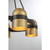 Savoy House Andover Four Light Chandelier in Mediterranean Bronze and Riviera Brass - 1-1151-4-333