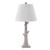 Savoy House Penny One Light Table Lamp in Distressed White - 11-CD01
