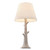 Savoy House Penny One Light Table Lamp in Distressed White - 11-CD01