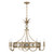 Savoy House Hearst Eight Light Chandelier in Noble Brass - 1-1205-8-127