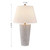 Savoy House James One Light Table Lamp in Distressed White - 11-CD03 Savoy House James One Light Table Lamp in Distressed White - 11-CD03